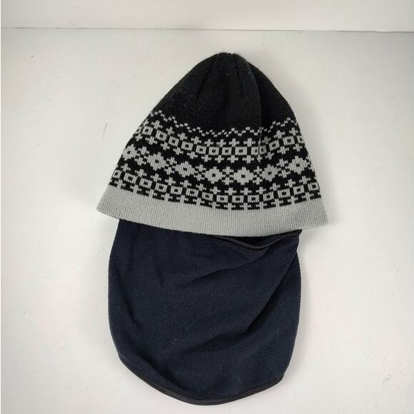 Due North aztec beanie with ski mask face cover - Picture 1 of 4